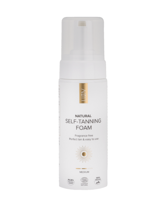 Natural Self Tanning Foam Medium COSMOS, 150ml