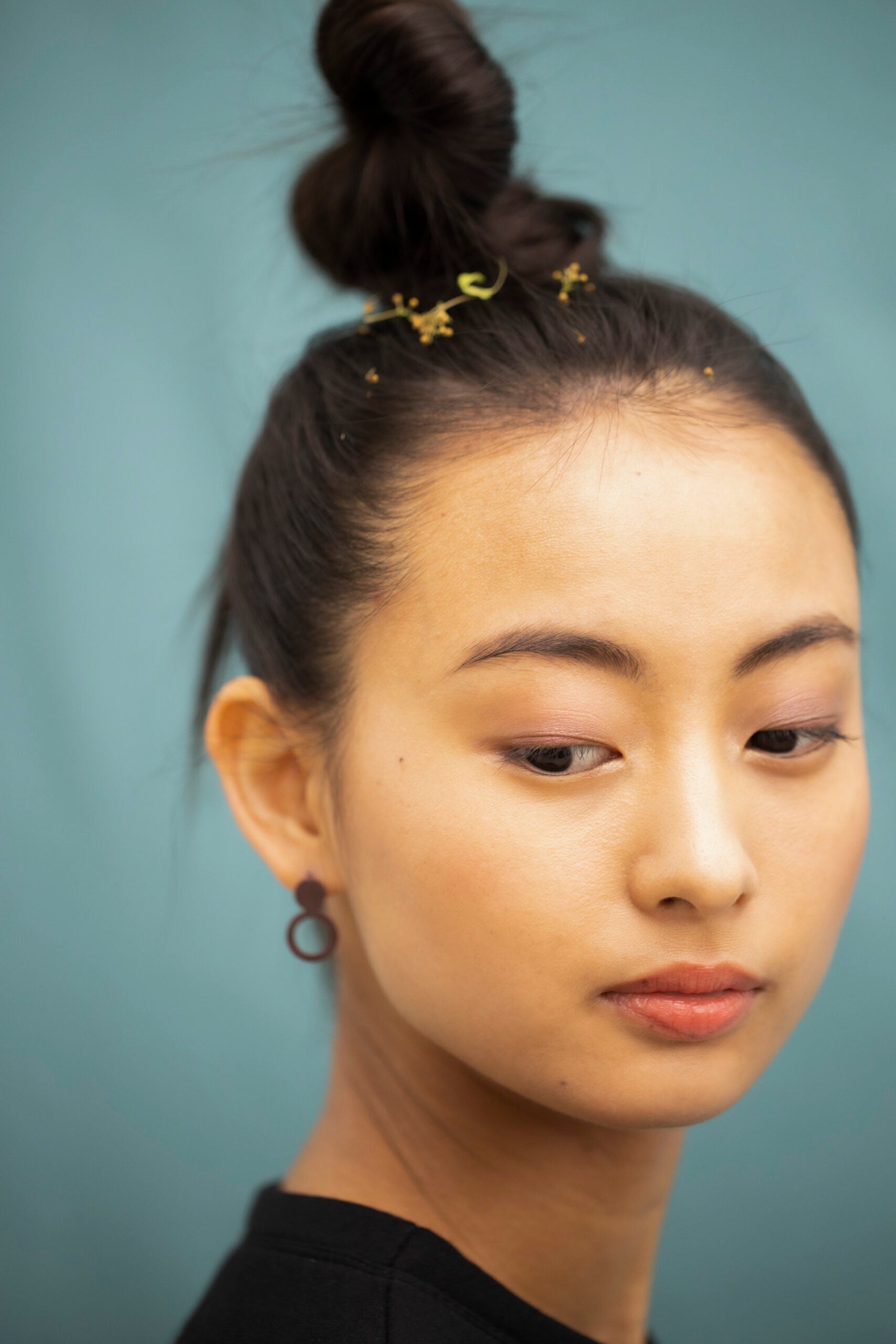 Earrings Arc - Purple