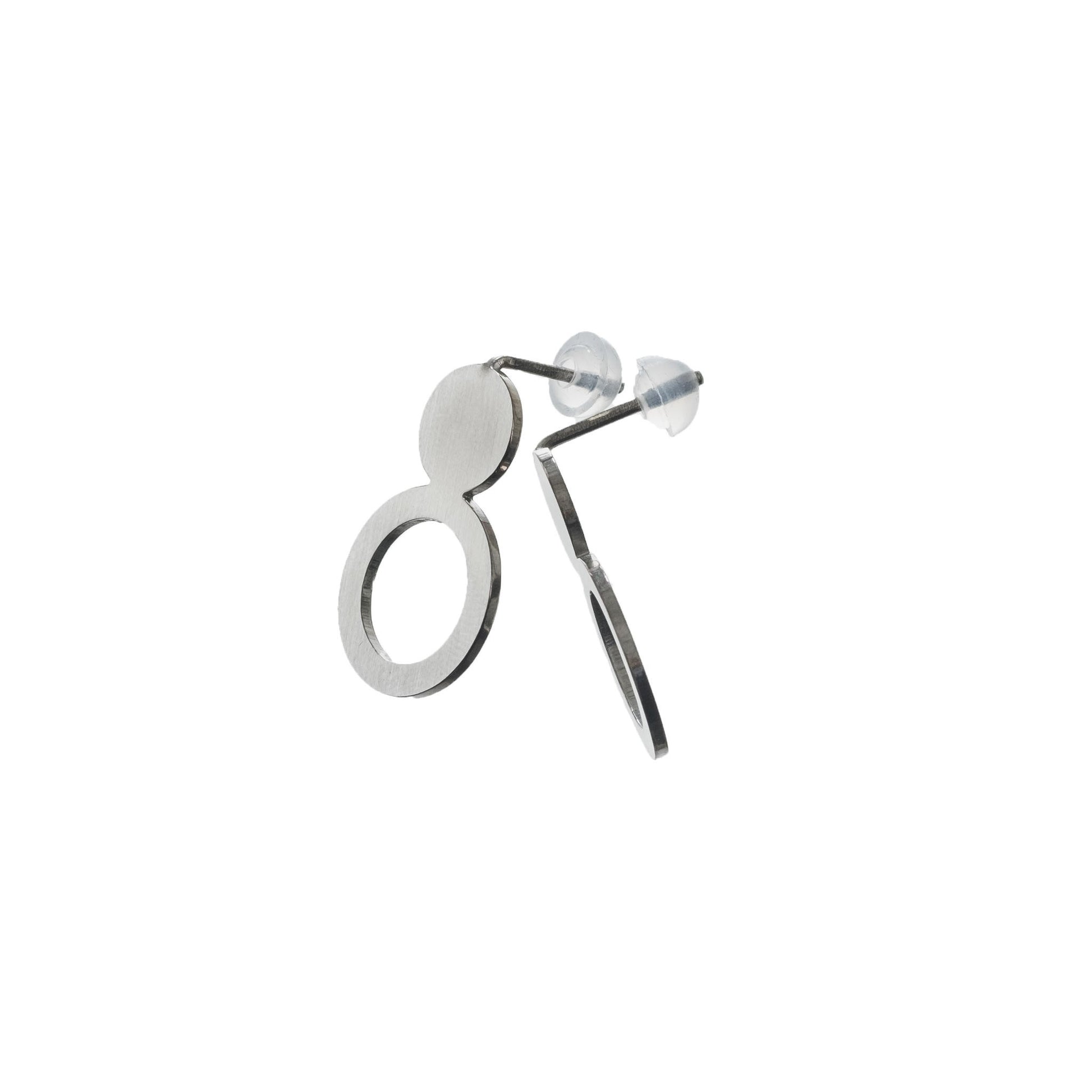 Earrings Arc - Silver