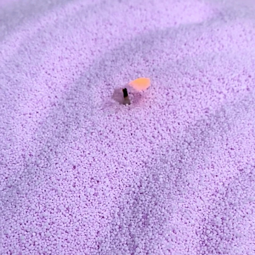 Powdered Candle Refill Kit – Unscented Light Lilac, 330g